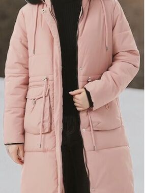 Women’s Long Winter Puffer Coat